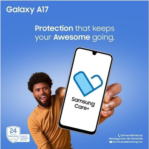 Your #GalaxyA17 + #SamsungCare+ = AWESOME.