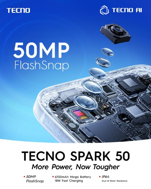 #TECNO_SPARK_50