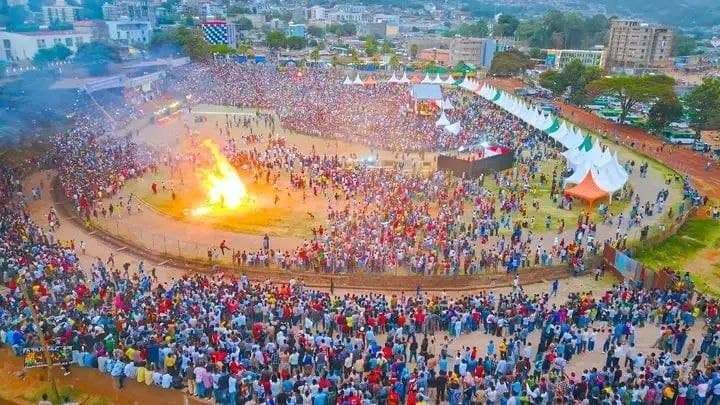 ፎቶ፦ በዩኔስኮ የማይዳሰስ የዓለም ባህላዊ ቅርስ ሆኖ ከተመዘገበ በኋላ ዘንድሮ ለመጀመሪያ ጊዜ የተከበረው የወላይታ ብሔር ዘመን መለወጫ በዓል "ጊፋታ" እጅግ በድመቀ ሁኔታ ተከብሮ ተጠናቋል።