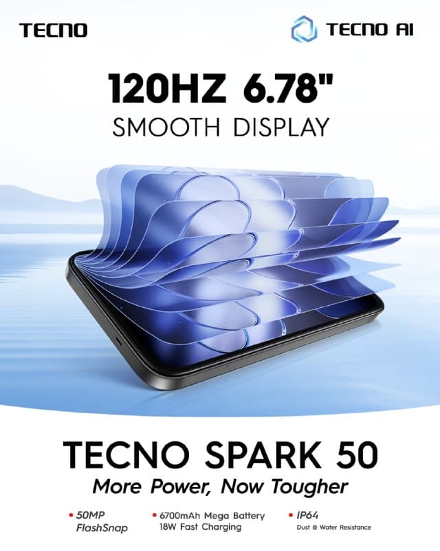 #TECNO_SPARK_50