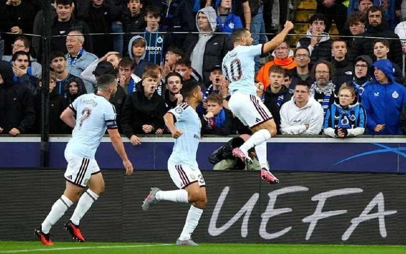 ተጠናቀቀ | ክለብ ብሩጅ 2-3 አስቶን ቪላ
