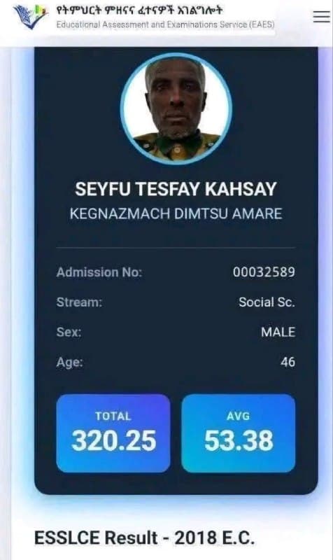 320 ነጥብ ያመጡት ቄስ ሰይፉ ተስፋይ !